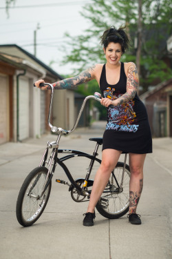bikerackto:  Andrea #BikeRackTO