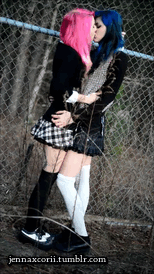 naughty-schoolgirl:  You may put these two gifs together in one post if you’d like!