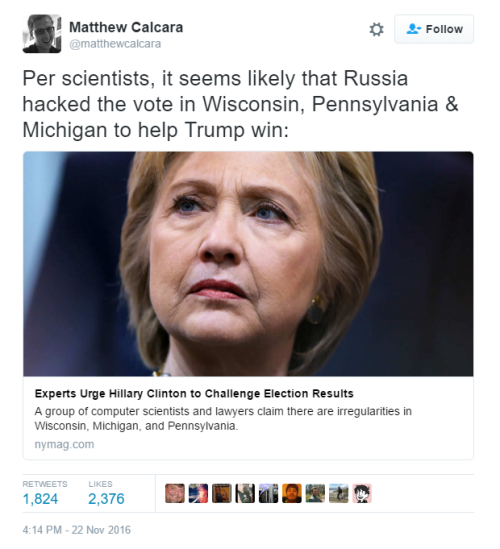 bruddabois:cadaverish:bonkai-diaries:So according to computer scientists, the election results might