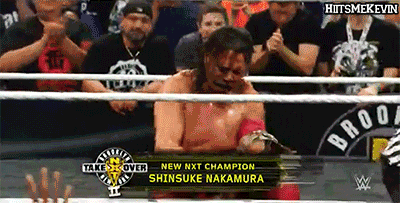 hiitsmekevin:  Your New NXT Champion Shinsuke Nakamura