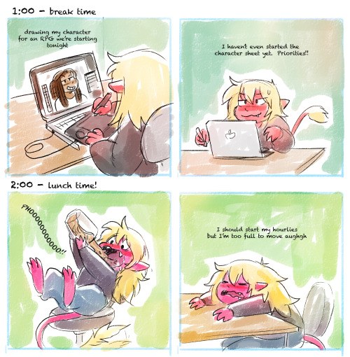 Hourly comics from this weekend!  Busy day :)  I’ll try to remember to do it next year too! 