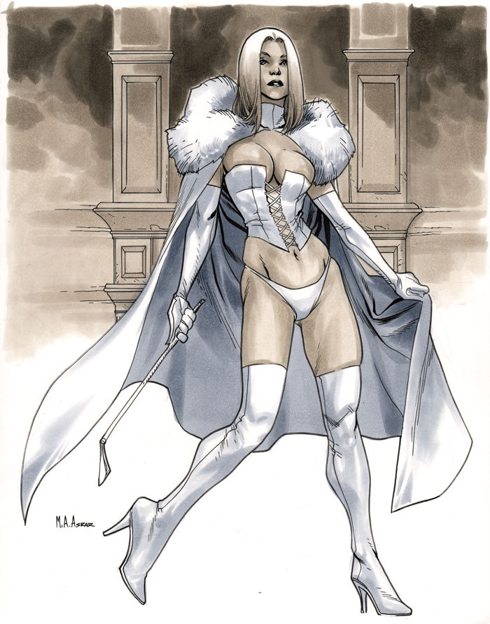 comicbookwomen:  Emma Frost-MA Asrar