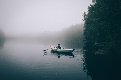 eurd: bokehm0n: Early morning paddle in Finland X