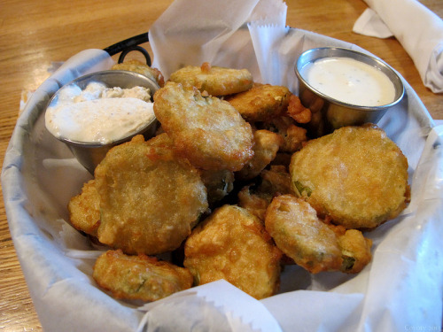 everybody-loves-to-eat - Deep-fried pickles by Coyoty on Flickr.