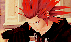 narkik: get to know me: favorite male characters [3/5] → axel (kingdom hearts)