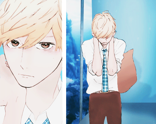 Hirunaka no Ryuusei 59 // scans [x], translation [x]  “Look at me. You’re an idiot and trouble
