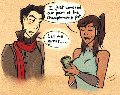 k-y-h-u:   I made a random Makorra comic? idfk lol am I funny yet.   <3 <3 <3 <3