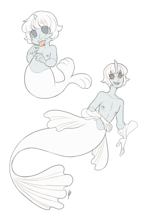 lisosa:   This may my best friend Kikaigaku and I, have started the challange to draw every water type Pokémon like a mermaid! Here my part for the first generation! 