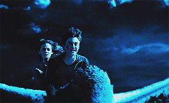 rosereturns:  harry potter meme: three colors → blue/cyan (1/3) 