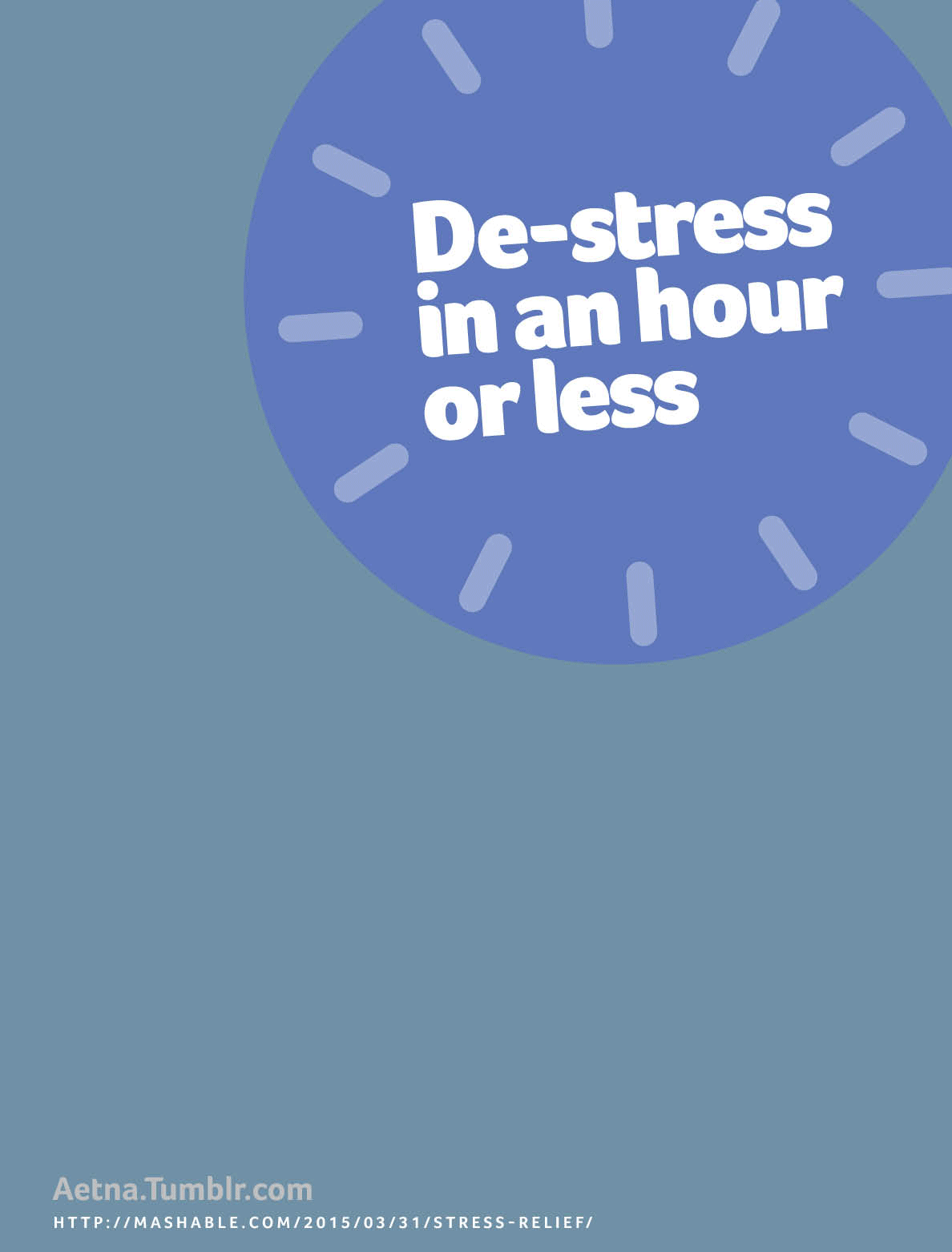 aetna:  When you’re trying to quit smoking, you can feel more stressed. We don’t