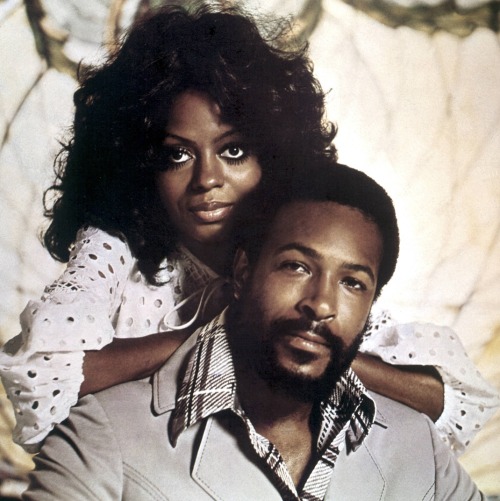 couturefashionhouse:Diana Ross and Marvin Gaye in the 70′s