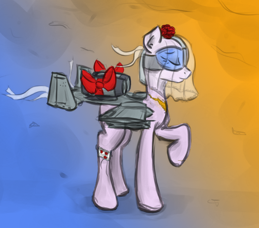 Adorable planepone bride!  &lt;3 &lt;3 &lt;3