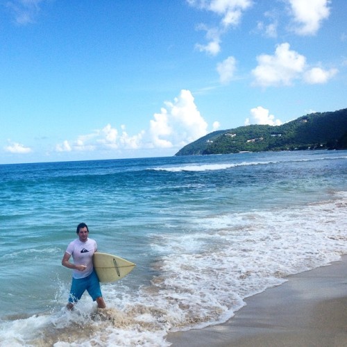 Here comes Keanu. (at Bomba’s Surf Side Shack)
