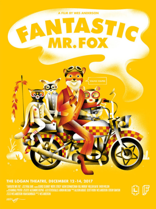 thepostermovement:Fantastic Mr Fox by Aren Vandenburgh