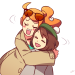 artastiq:Free hugs! (*´▽`*)	╰(*´︶`*)╯