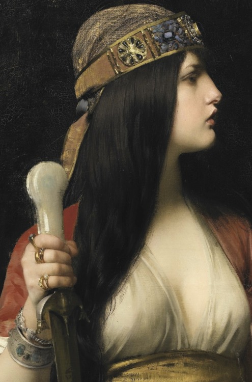 antique-royals - Jules Joseph Lefebvre - Judith (detail) -...