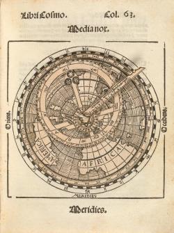 mythologyofblue:   Peter Apianus, Cosmographicus liber (1524)  (smithsonianlibraries) 