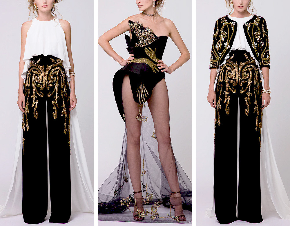 evermore-fashion:  Azzi &amp; Osta “Promises of Dawn” Fall 2017 Haute Couture