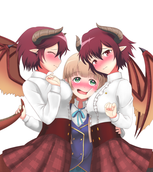 ✧･ﾟ: *✧ Gayness Doubled ✧ *:･ﾟ✧♡ Characters ♡ : Grea ♥ Anne ♢ Anime ♢ : Manaria Friends - (AL, KIT, 