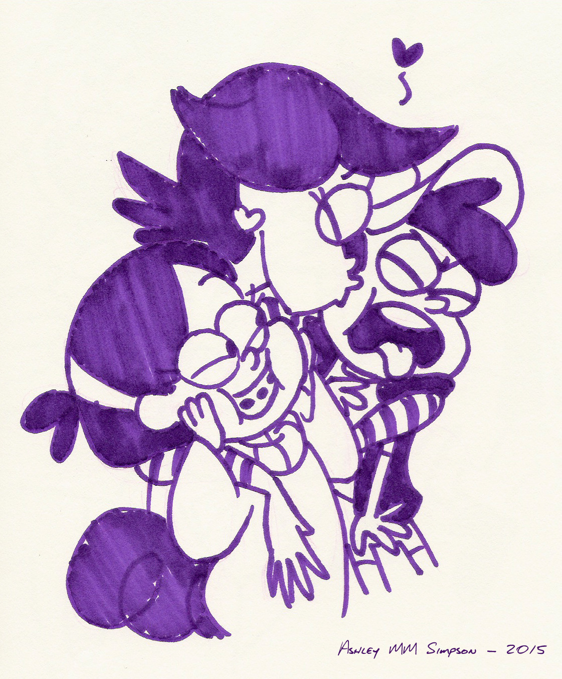 imaginashon:  kiki-kit:  imaginashon:  Some sharpie doodads of Mabel and Dipper and