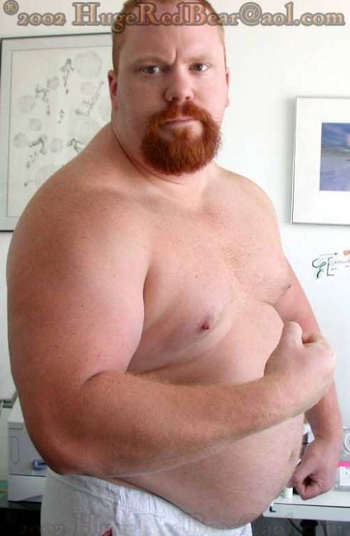 thebigbearcave:  Huge Thick Ginger Bear 