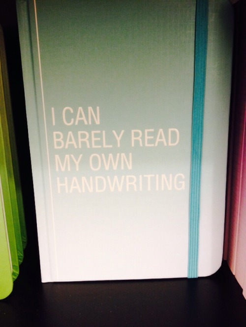 gibsonsbookstore: These journals are basically tumblr. Happy one year anniversary to this post! We s