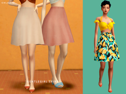 ChloeM-Resort Style Top and SkirtCreated for :The Sims414 colorsHope you like it!Download:     Top:T