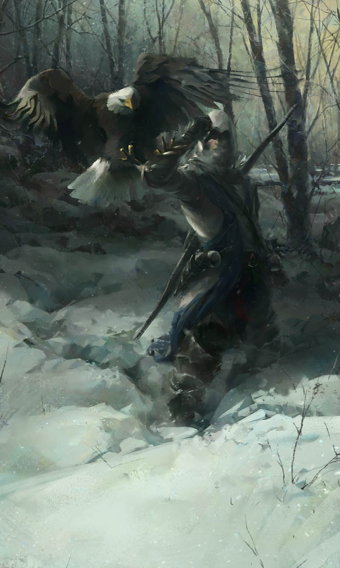 june2734:  Assassins Creed Concept Art by William Wu