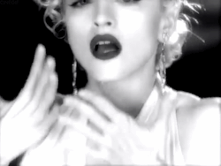 cinegif:  Madonna stars in Vogue directed