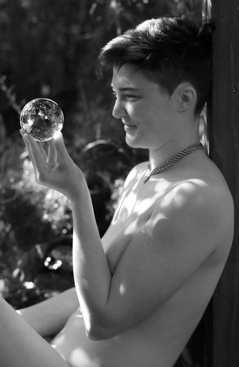 Behind the scenes look at an upcoming shoot I did entirely through a Lensball.  Debuting soon with t