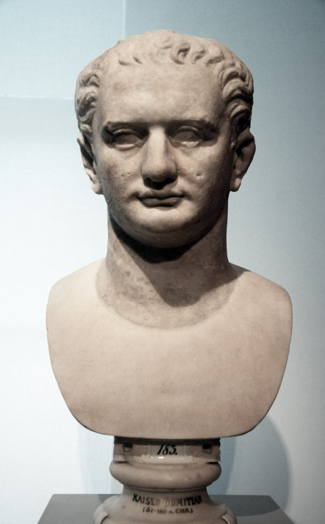 Emperor Domitian. 81-96 AD. Marble. Staatliche Museen zu Berlin, Altes Museum. Sk 351myglyptothek: F