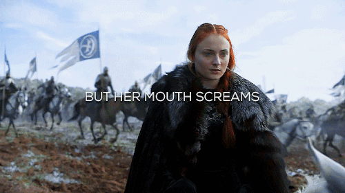 nellethiel-aranel:I am Sansa Stark, Lord Eddard’s daughter and Lady Catelyn’s, the blood