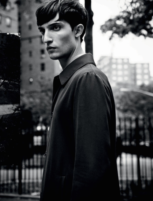 justdropithere:  Max Von Isser by Kristiina Wilson - L’Officiel Hommes Germany, FW14 
