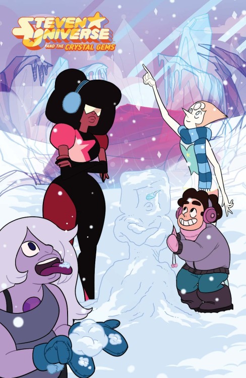 STEVEN UNIVERSE AND THE CRYSTAL GEMS #2 (of 4)Check out these gorgeous covers by Kat Leyh, Jeremy So