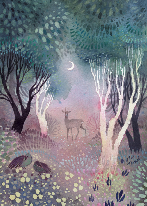 ullathynell:  Midsummer Night (prints)