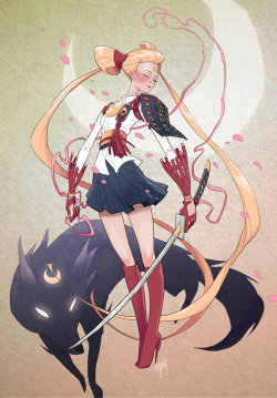 animecorecollection:  Character Design Challenge: Sailormoon by engkit  