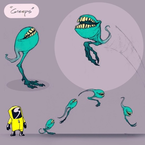 Small, hopping ghosts, Greeps appear in swarming packs. Their erratic movements are almost as aggrav