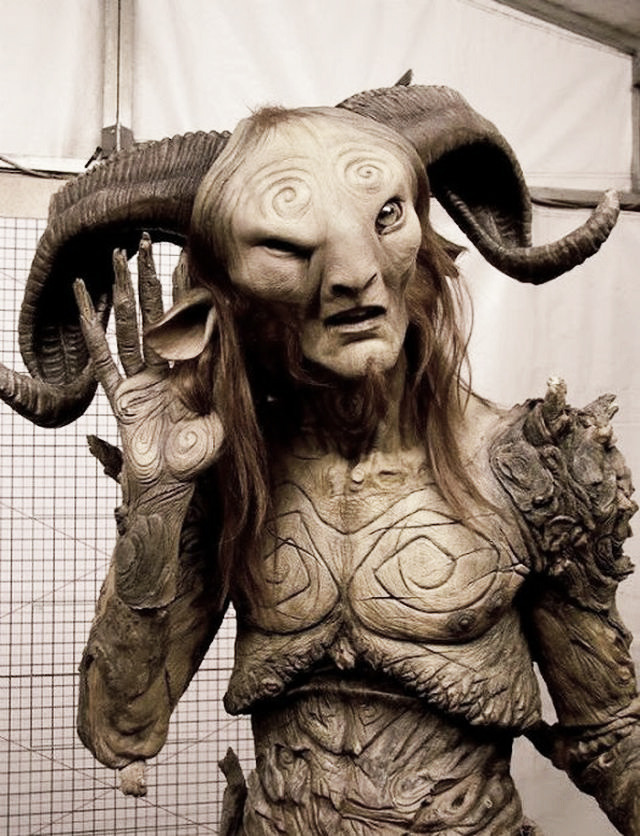 evilnol6:  .Doug Jones in the Faun costume during the filming of “Pan’s Labyrinth”
