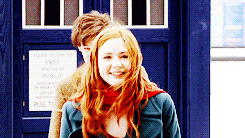 morganlindseys:  gif meme: amy pond + hair| asked by hookfire 