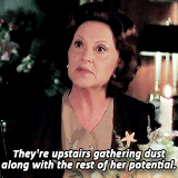 lorelaiqilmore:gilmore girls meme:  [1/6] characters → Emily GilmoreWell, then buy me a boa and driv