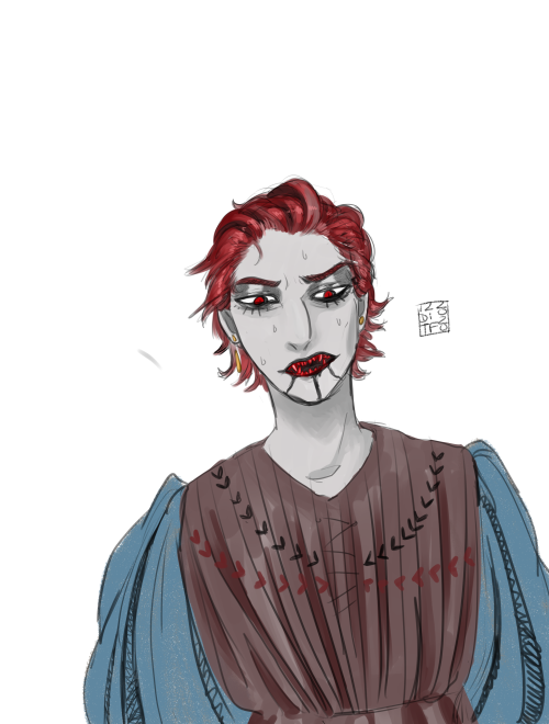 dreamerinthefog:Red Eivan! My favorite little cannibal! He has two modes: EatingEating but dangerous