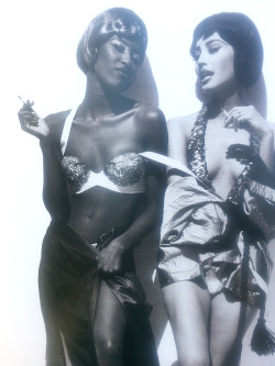 naomihitme:  #TBT: Naomi and Christy by Steven