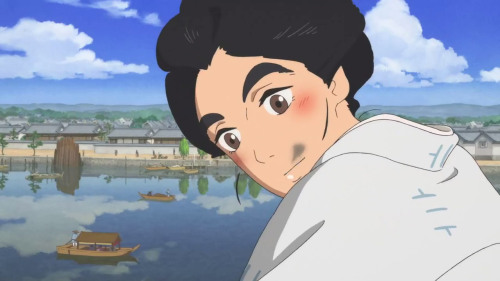 ca-tsuka:From 1st trailer of “Miss Hokusai” animated feature film directed by Keiichi Hara (Summer d