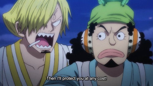 Tricking Sanji Into Protecting Him