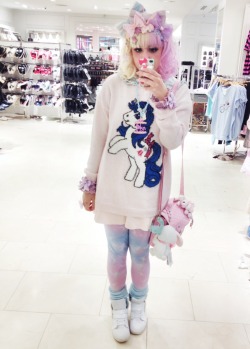 Mahouprince:  Mahouprince:  My Full Fairy Kei Coordinate From The Other Day Featuring