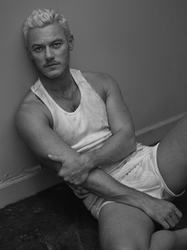 revorish:  INTERVIEW  Luke Evans by  Thomas Whiteside with styling from David Casavant
