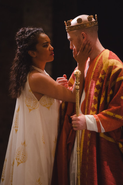 likeniobe:chipo chung as dido in the royal shakespeare company’s 2017 production of christopher malo