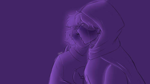 lucy80sversx:“I love you.”Some Mysterion x Wonder Tweek because this fandom seriously needs more of 