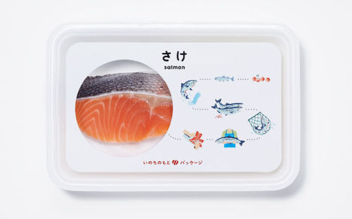 nae-design:Simple but intriguing educational packaging with life cycles by Ajinomoto, Japan.