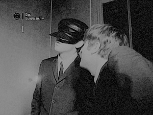 THE BEATLES Getting Ready Backstage In The Dressing Room At The Olympia Theatre. Paris, France. January